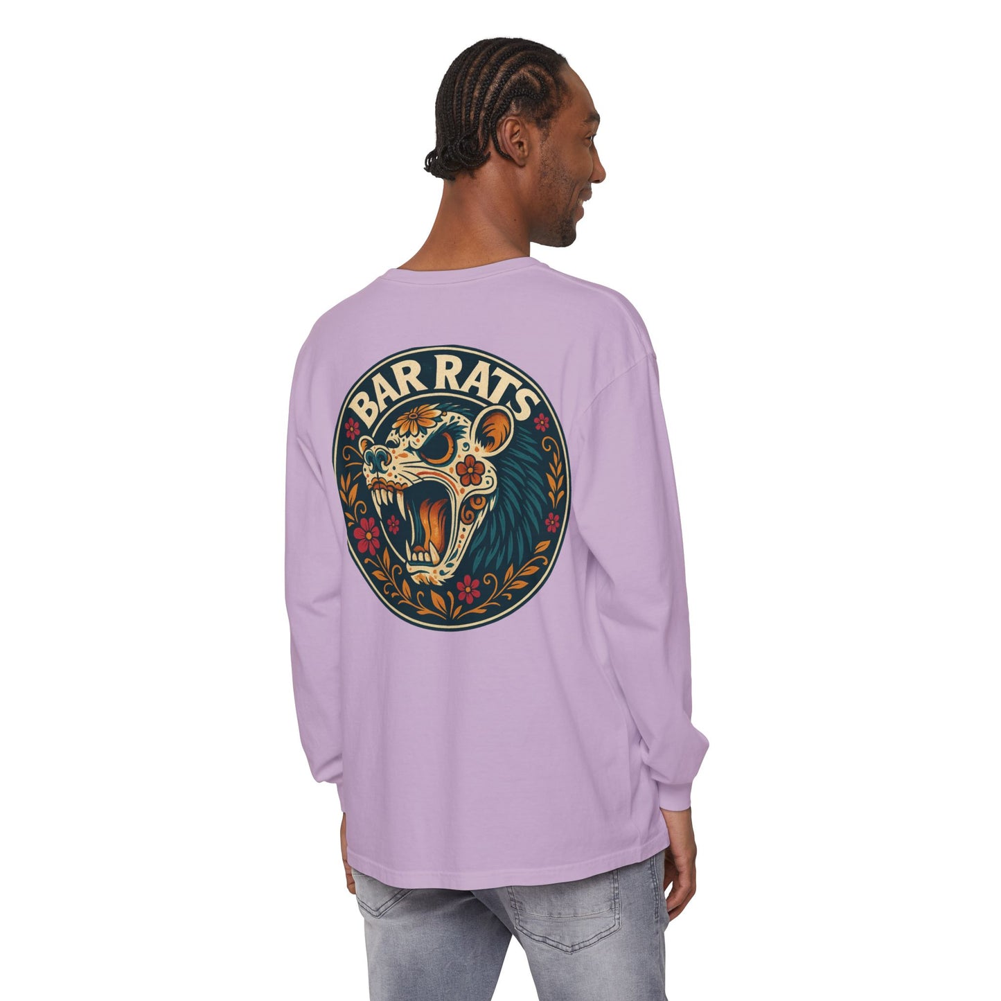BAR RATS DAY OF DEAD LONG SLEEVE TEE
