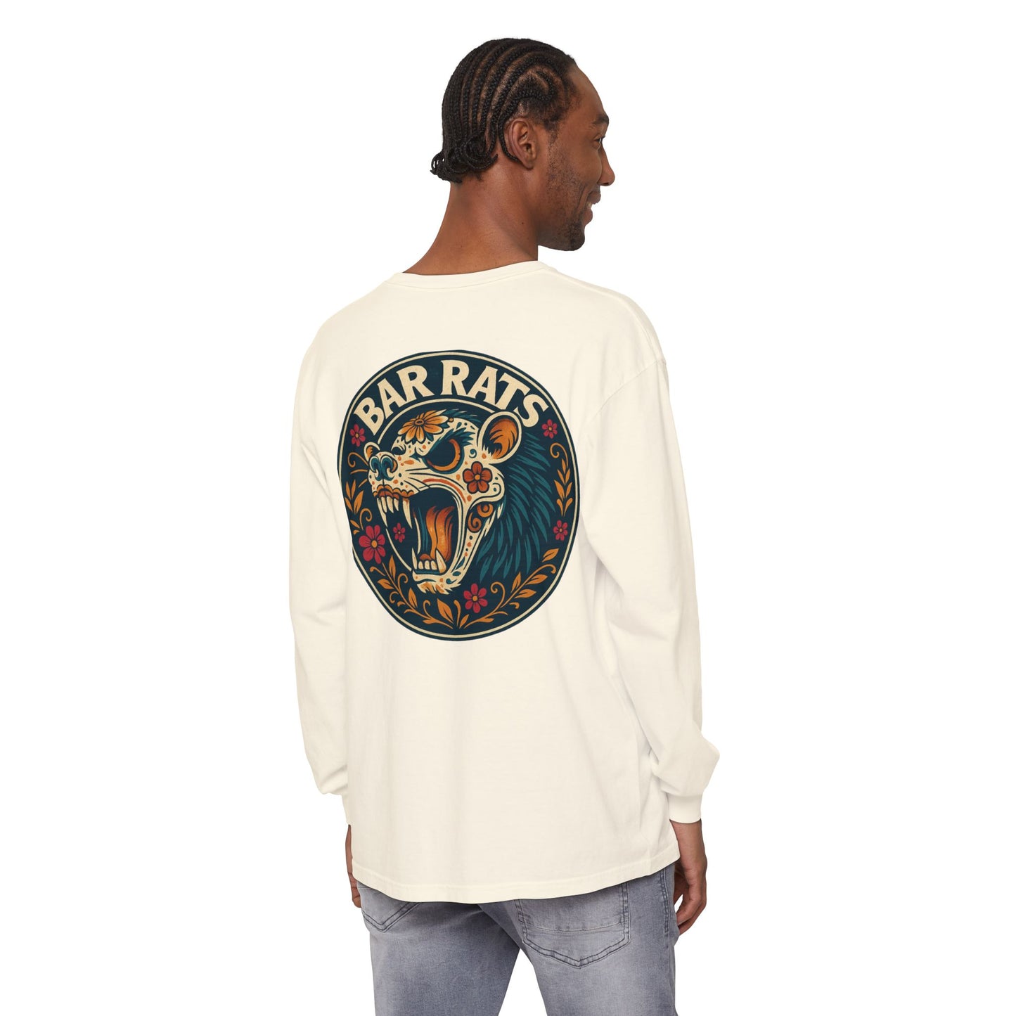 BAR RATS DAY OF DEAD LONG SLEEVE TEE
