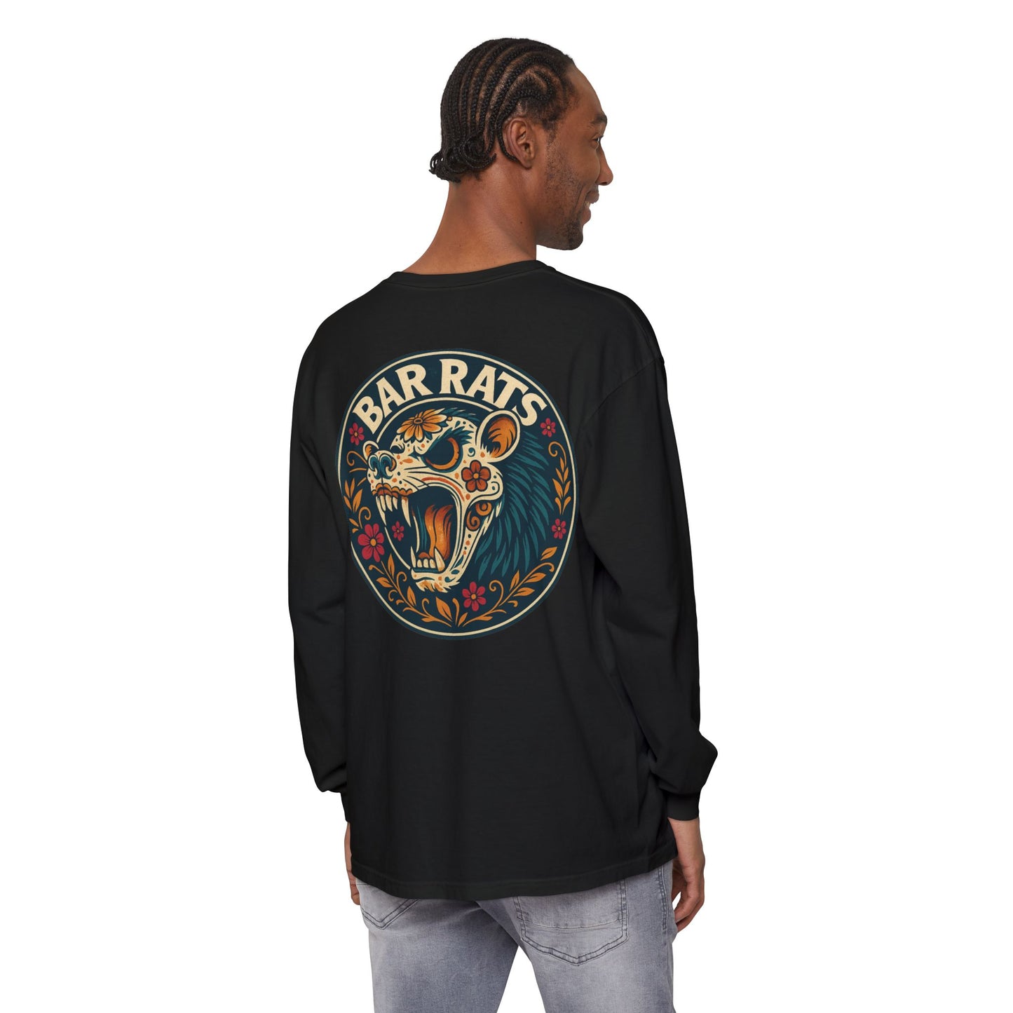 BAR RATS DAY OF DEAD LONG SLEEVE TEE