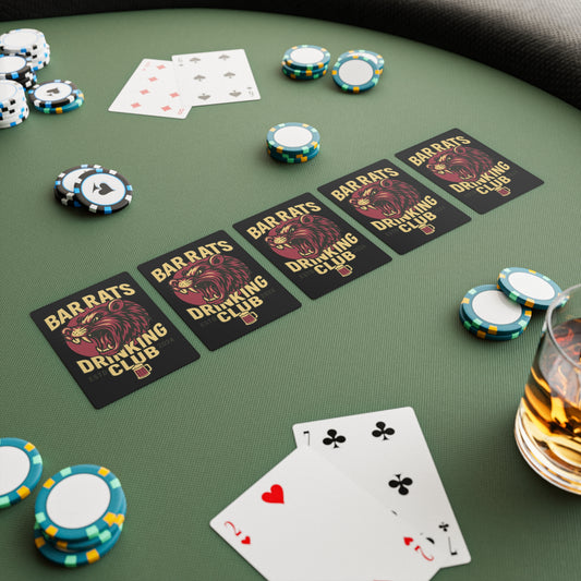 BAR RATS PLAYING CARDS