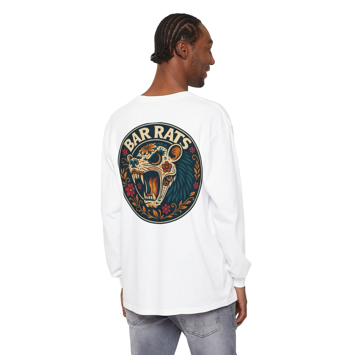 BAR RATS DAY OF DEAD LONG SLEEVE TEE