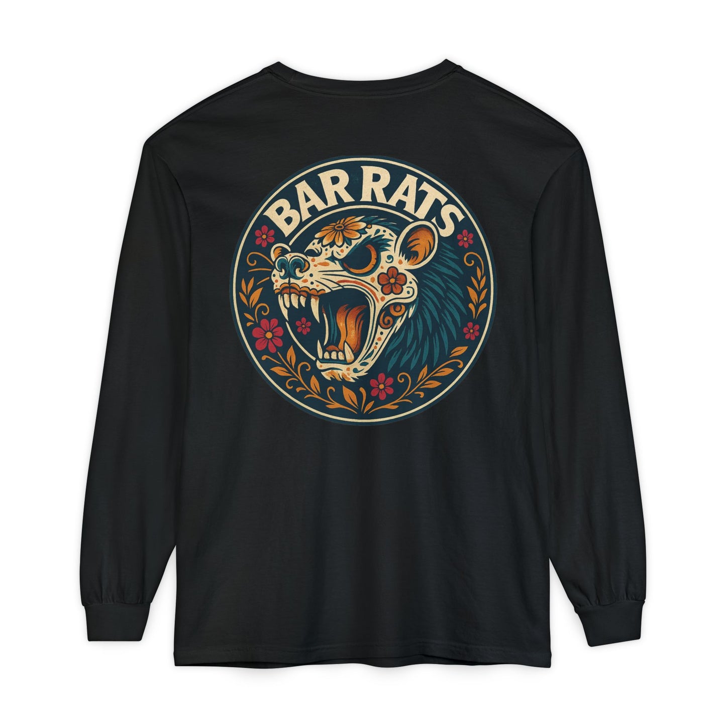 BAR RATS DAY OF DEAD LONG SLEEVE TEE