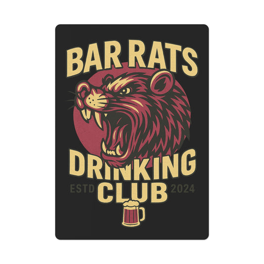BAR RATS PLAYING CARDS